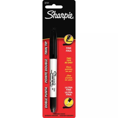 MARKER TWIN TIP SHARPIE - New (SKU: 114936)
