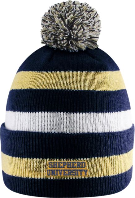 Shepherd University Knit Cuff Pom Hat