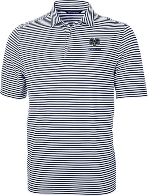 Shepherd University Striped Eco Polo