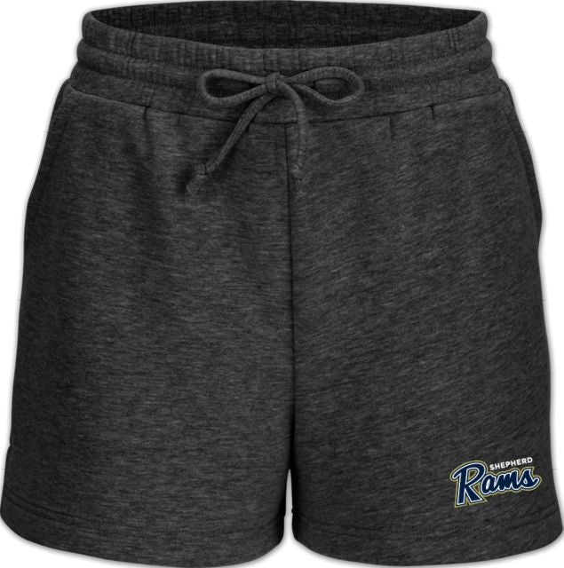 Shepherd Boxercraft Womens Heather Fleece Short Ram Script - ONLINE ONLY