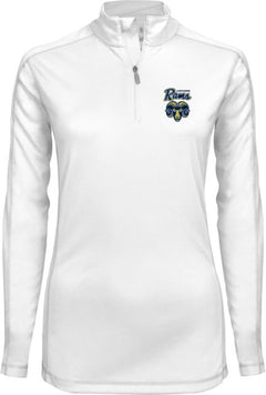 Shepherd Womens Syntrel Interlock 1/4 Zip Ram Script with Head - ONLINE ONLY