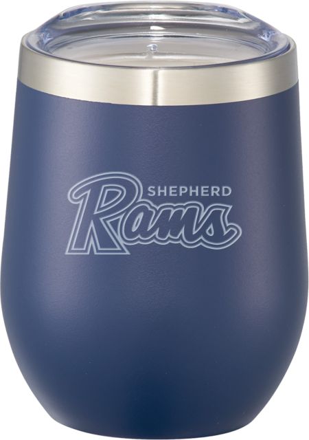 Shepherd Corzo Vacuum Insulated Cup 12oz Rams Script Engraved - ONLINE ONLY