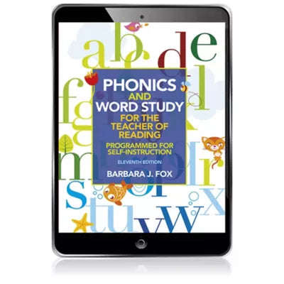 Phonics and Word Study for the Teacher of Reading