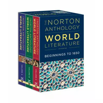 The Norton Anthology of World Literature, Pre-1650, Fifth Edition, Volumes A, B, & C Ebook and Student Site