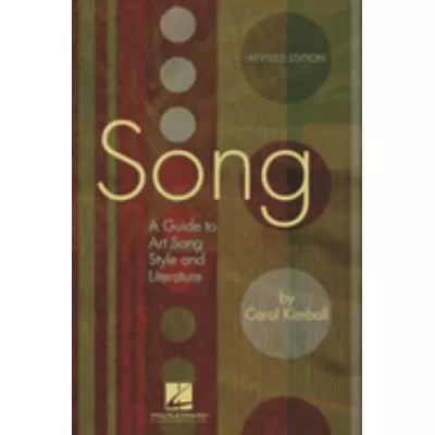 Song: Guide to Art Song Style & Literature