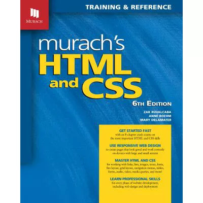 Murach's HTML & CSS (6th Edition)